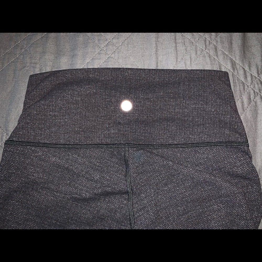 Speckled grey leggings